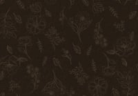 Image 1 of Black Sketch Floral from Orchard House