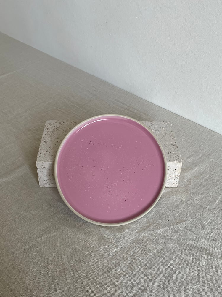 Image of Breakfast Plate pink