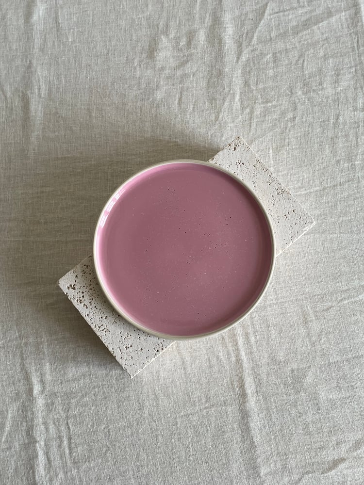 Image of Breakfast Plate pink
