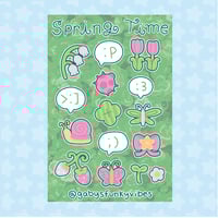 Spring Time Sticker Sheet 