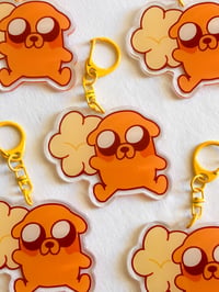 Image 1 of Popcorn Dog Keychain 