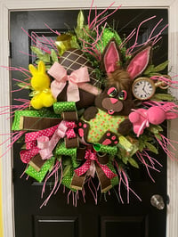Image 1 of Chocolate Bunny and Egg