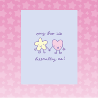 Image 3 of Fun Pack of Star and Heart Gift Pack- perfect gift for BFF