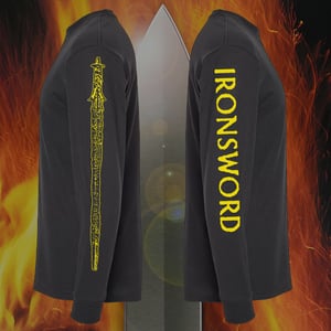 Image of Ironsword "The Flame And The Sword" Longsleeve Shirt
