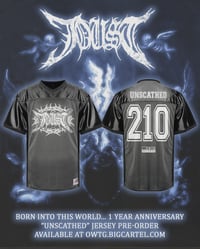 Joust "Born Into this World..." 1 year anniversary “Unscathed” jersey