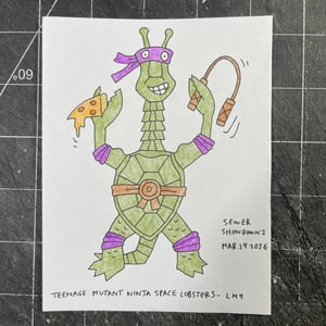 Image of Donatello of the Teenage Mutant Ninja Space Lobsters