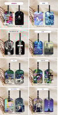 Image 4 of BTS Luggage tag - Preorder
