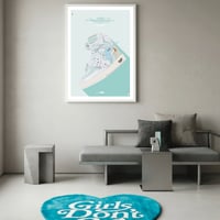 Image 3 of Sneaker Poster Air Jordan 1x V.A.A. “Alaska” (2026)