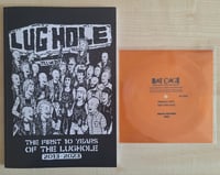 The First 10 Years of The Lughole 2013-2023 photobook + flexi 7" Rat Cage