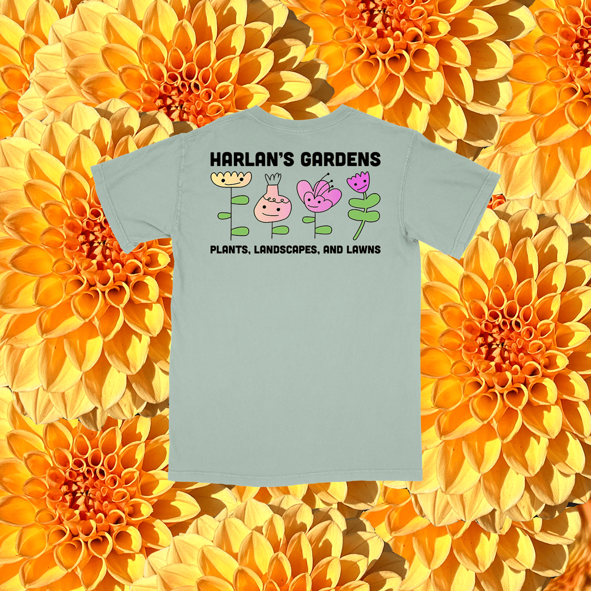Harlan's Gardens First Shirt