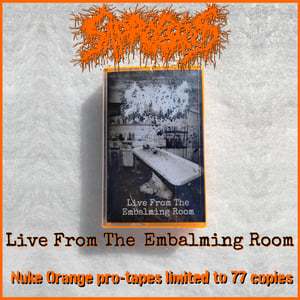 Image of Saprogenous "Live From The Embalming Room" CS /// PA-1049
