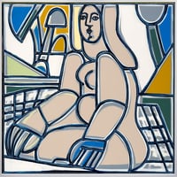Image 3 of "Picnic & Swim Painted in Maine" by America Martin