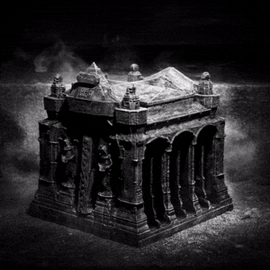 Image of DYSOMNIANS MAUSOLEUM 3D TAPE-RACK BOX - VXLKNBRVCH X BABYLON MAYNE 