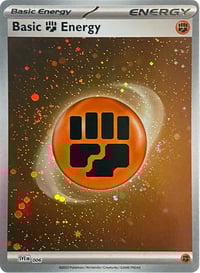 Basic Fighting Energy (Cosmos Holo) - SVE: Scarlet & Violet Energies - Near Mint