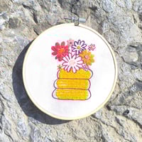 Kit de broderie - Bouquet printanier