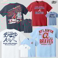 NEW! Atlanta Braves Comfort Color Tees