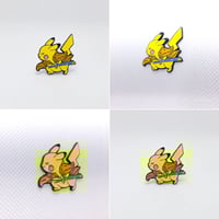 Image 3 of Samurai Pikachu Enamel Pin
