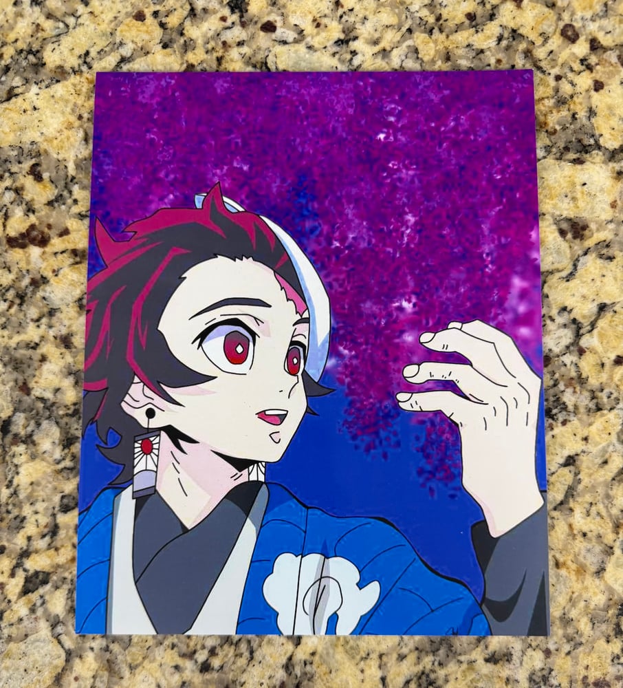 Image of Demon Wisteria Print 