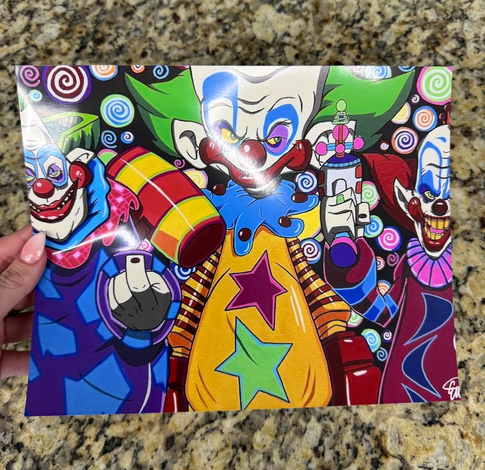 Image of Killer Klowns Print 