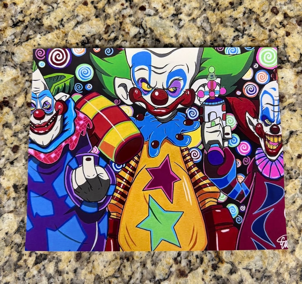Image of Killer Klowns Print 