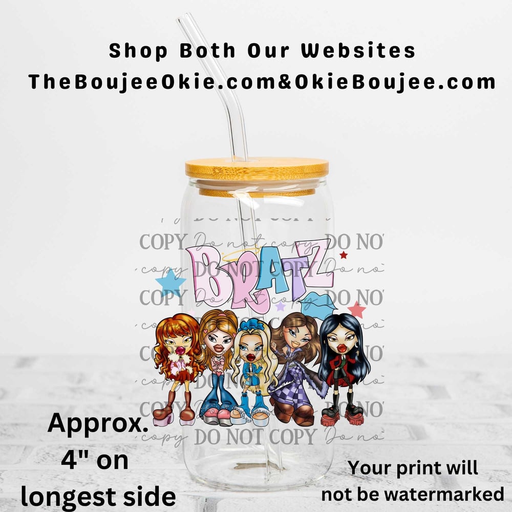 Image of Bratz Uv Dtf Decal Double Sided             H