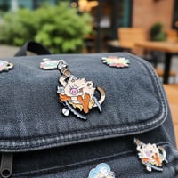 Image 1 of Samurai Primeape Enamel Pin