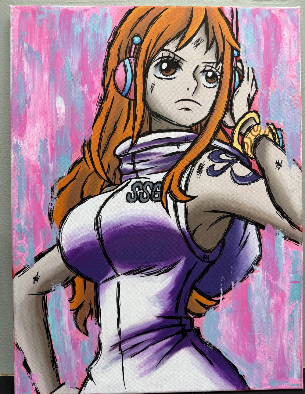 Image of Cat Burglar Original Painting 