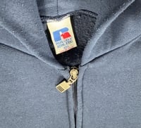 Image 3 of Vintage 00s Russell Athletic Zip Hoodie Navy