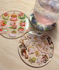 Image 3 of Mini Cats Acrylic Coasters