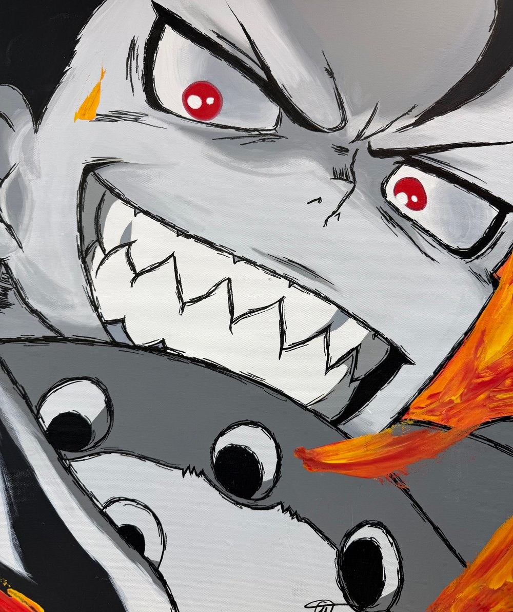 Image of The Devil Original Painting 