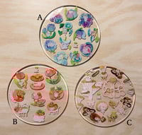 Image 1 of Mini Cats Acrylic Coasters