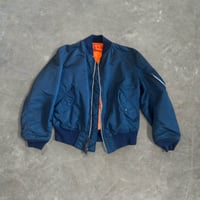 Image 1 of Vintage 80s Alpha Industries MA-1 Bomber Jacket