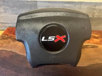Image 1 of Silverado /TBSS Steering wheel emblem logo -- LSx