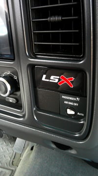 Image 1 of Silverado/Suv Dash emblem LSx- OG colorway