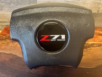 Image 1 of Silverado/SUV steering wheel emblem logo -- Z71
