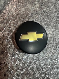 Image 1 of New OEM Bowtie emblem - all black - no border