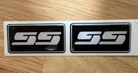 Image 2 of Pair of Epoxy domed emblems - your choice of 2