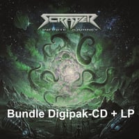 Image 1 of SCRAPER - Infinite Journey - Bundle CD + LP  (green-marbled Vinyl) Pre-order