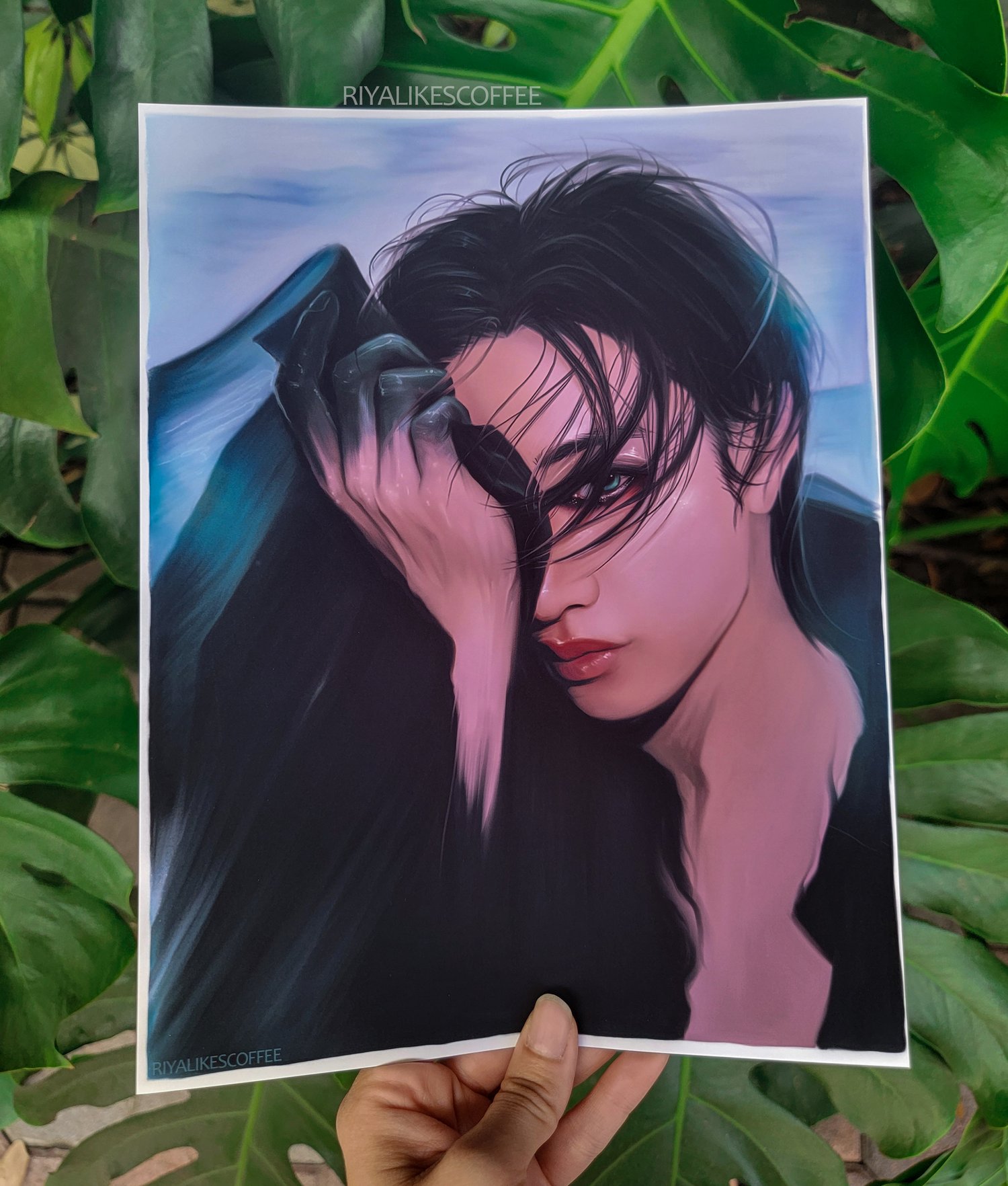 "Enenra" Large Art Print 8.5 x 11