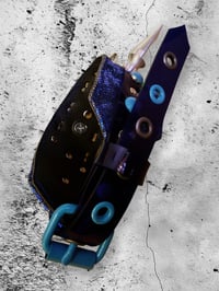 Image 9 of Dead space giant o-ring ultra spiked & studded glitter collar