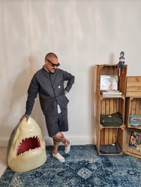 Image 6 of Gray "Simple" Fatigue Short