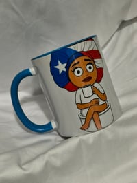 Image 1 of Puerto Rican Girl With Bonnet in blue 