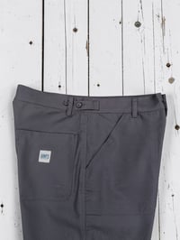 Image 2 of Gray "Simple" Fatigue pant