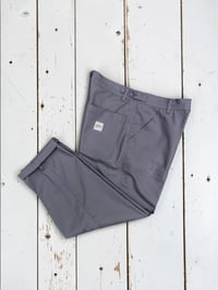 Image 3 of Gray "Simple" Fatigue pant