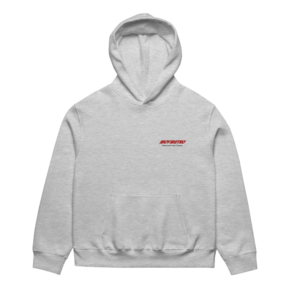 Boy Retro ‘Basic Logo’ Hoodie 2.0 (Grey)
