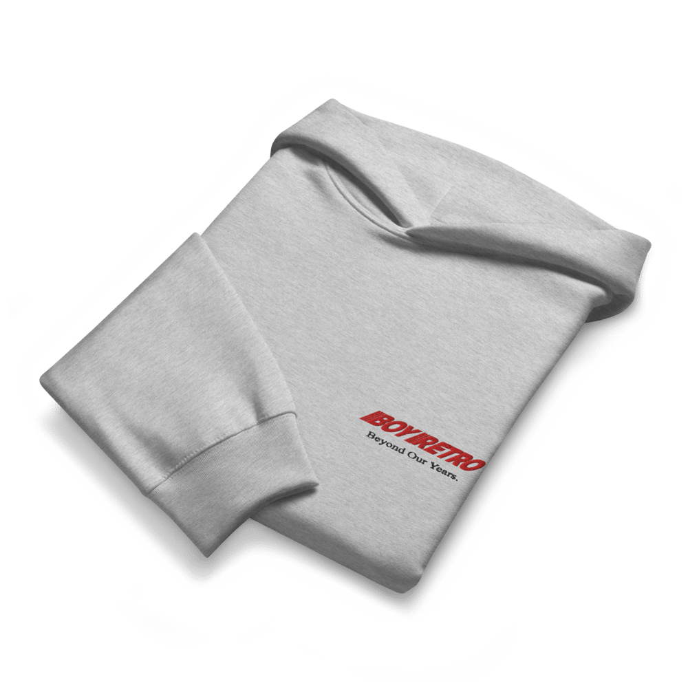 Boy Retro ‘Basic Logo’ Hoodie 2.0 (Grey)