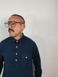 Image 4 of  "Bucks" wool mix Overshirt 