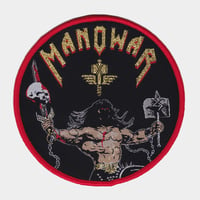 Image 3 of Manowar patch (round)