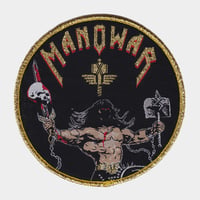 Image 2 of Manowar patch (round)
