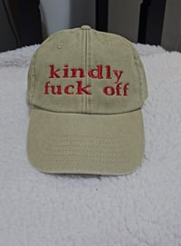 Image 1 of Kindly fck off Vintage Hat